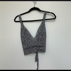 Knit cropped top